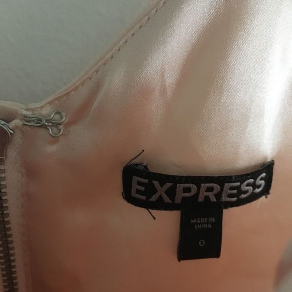 3/$15 Express Ruched Color Block Sleeveless Dress Pleated Double Cowl Ne… - Picture 2 of 5